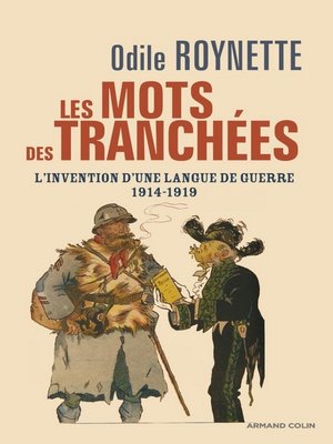 cover image of Les mots des tranchées